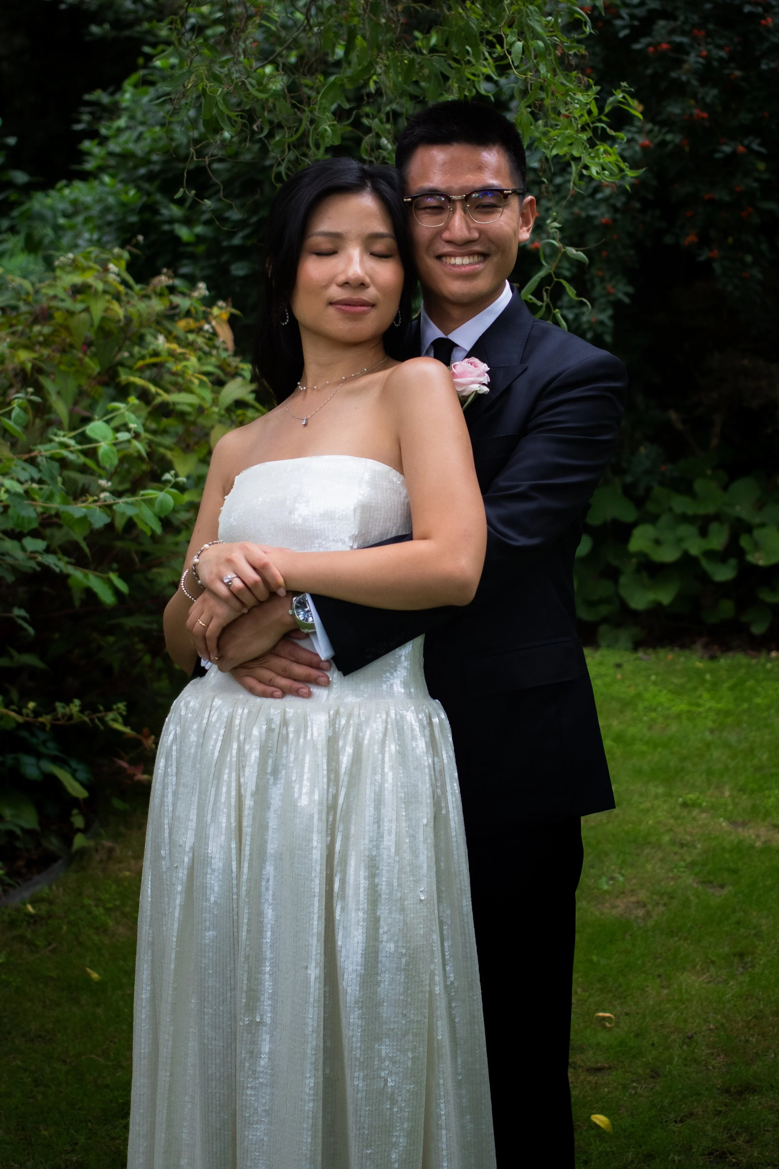 Bride and Groom portrait 
