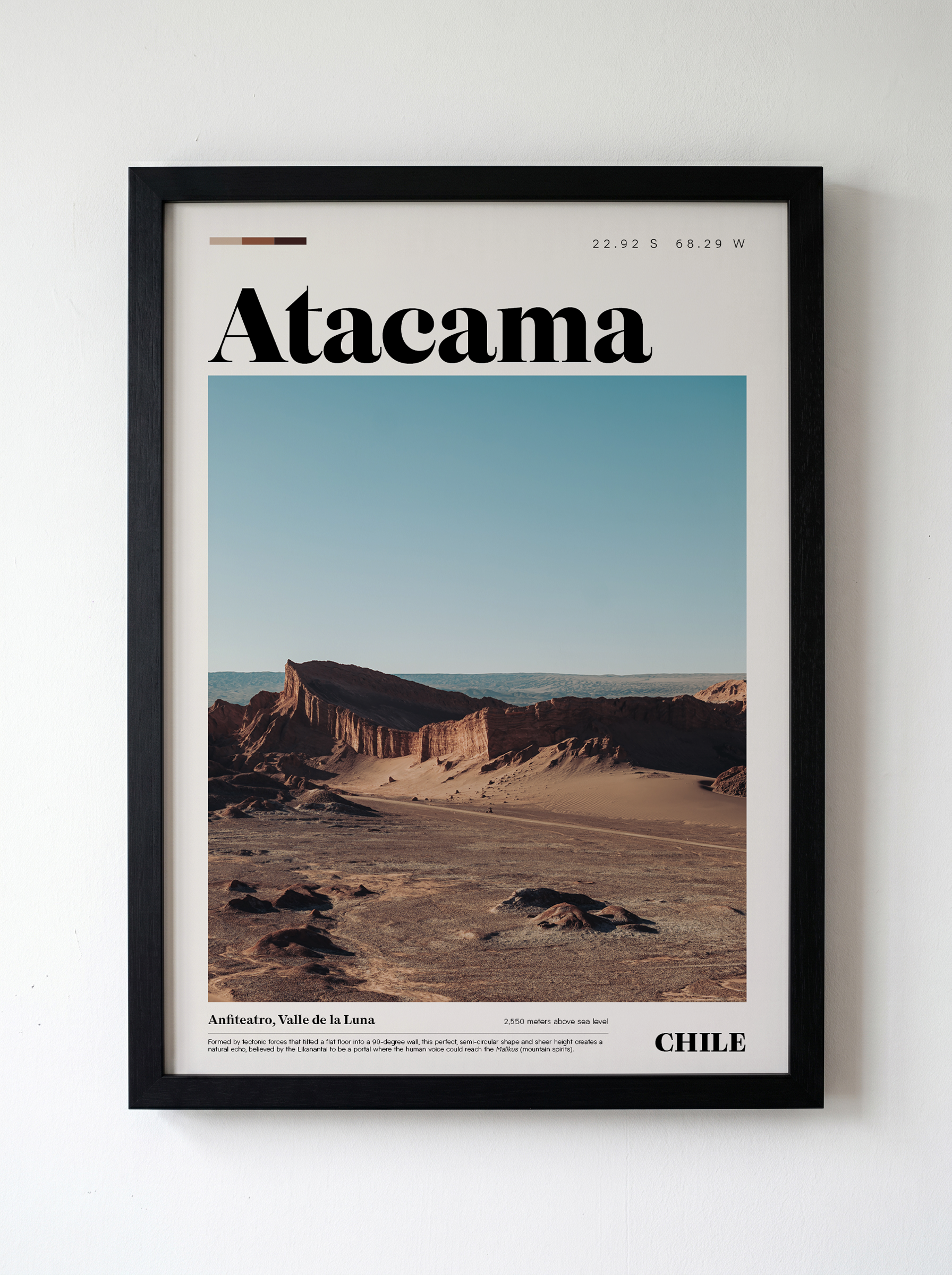 Anfiteatro, Valle de la Luna