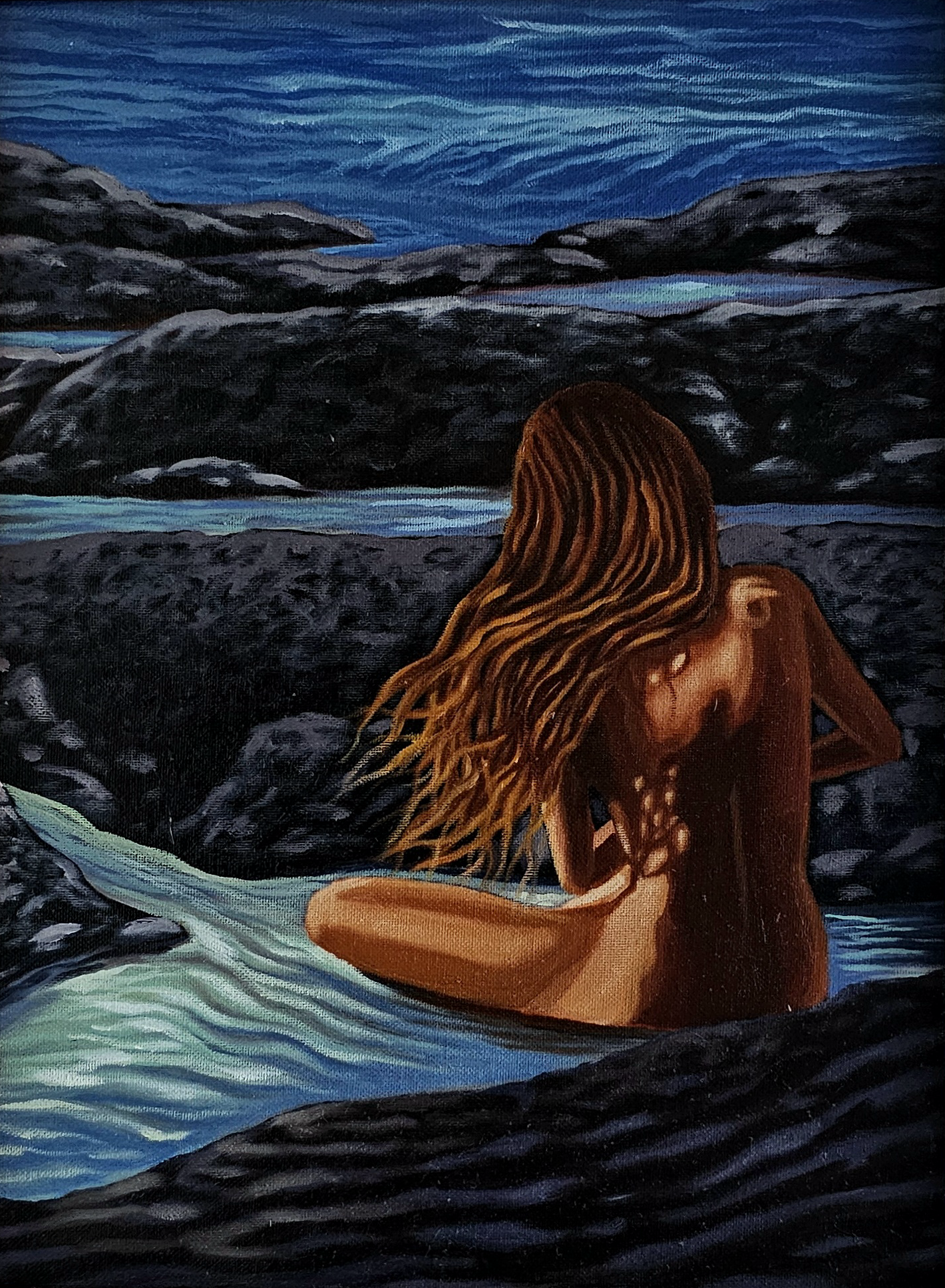 Evening Light - Kona Shores — Original Oil Painting