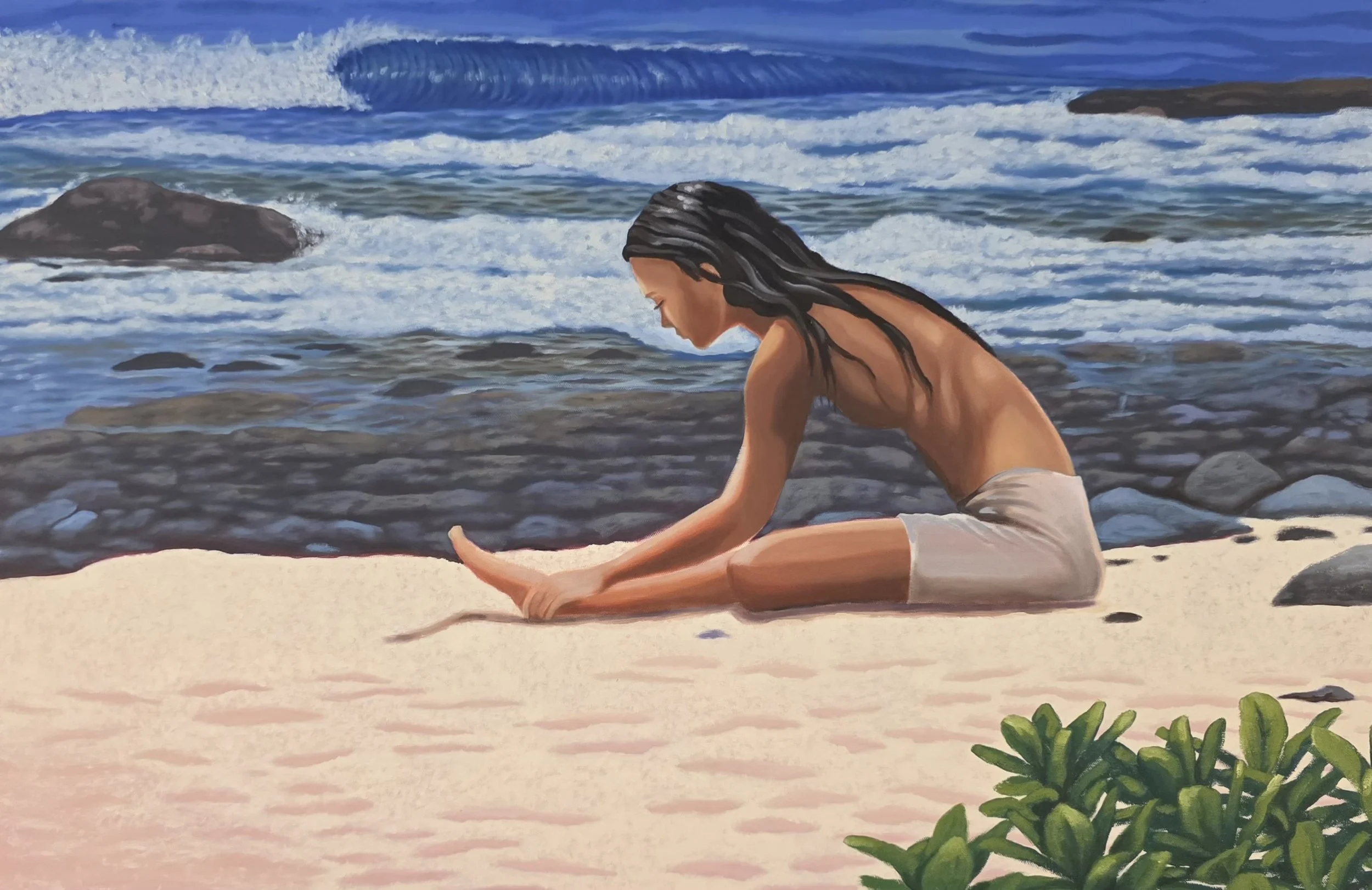 Breathing In- Original Oil Painting