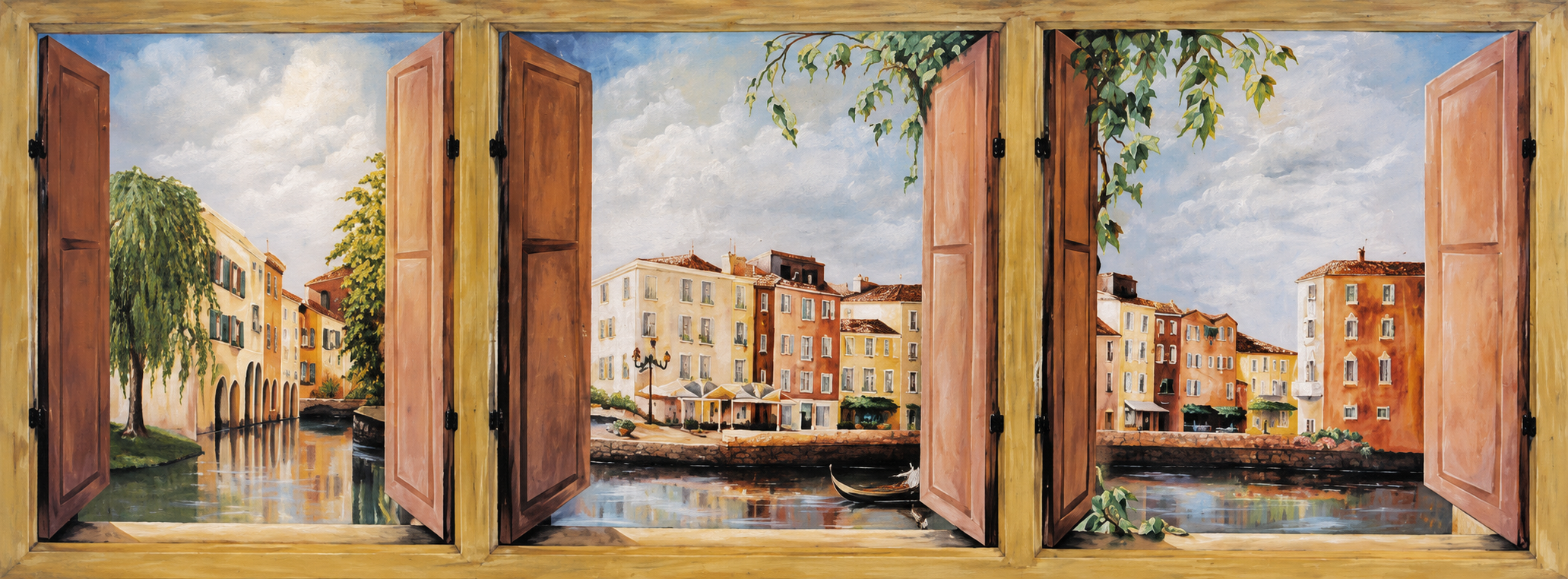 Trompe-L’œil Canal Town Triptych.png