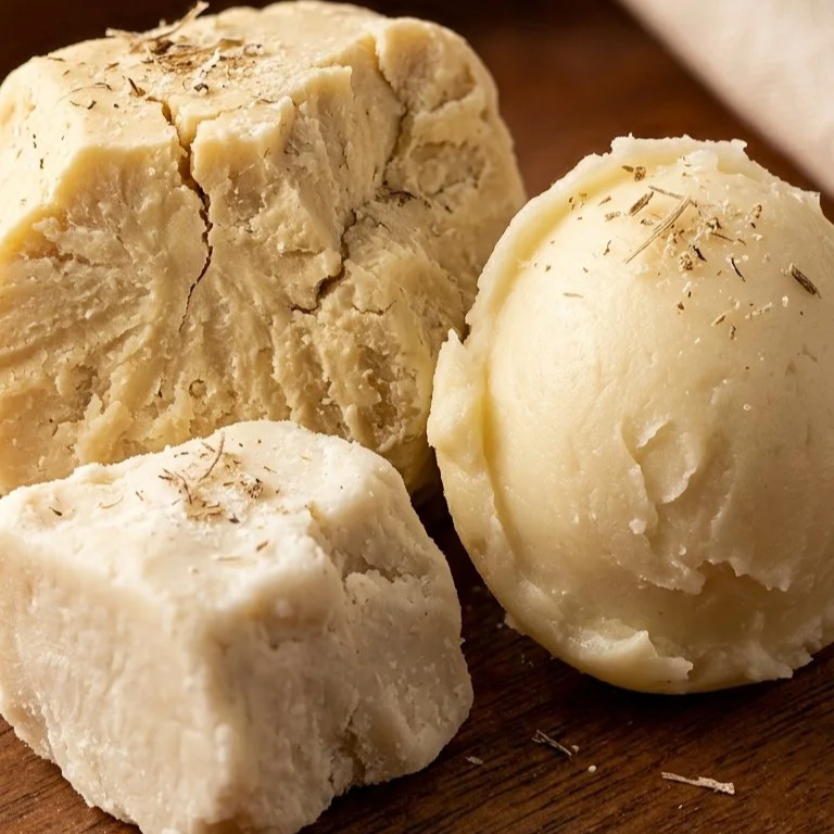 one down House of Stillstone raw organic body butters including shea, mango, and kokum butter