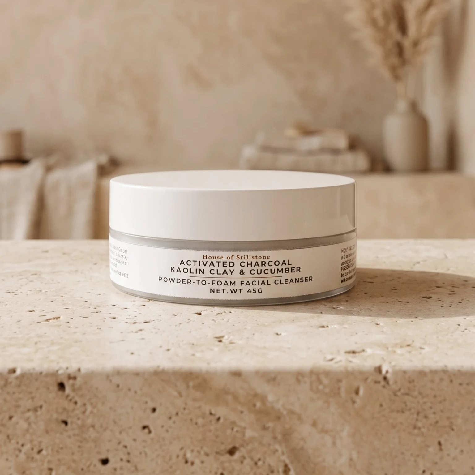 Activated Charcoal & Cucumber Detoxifying & Soothing Face Cleanser