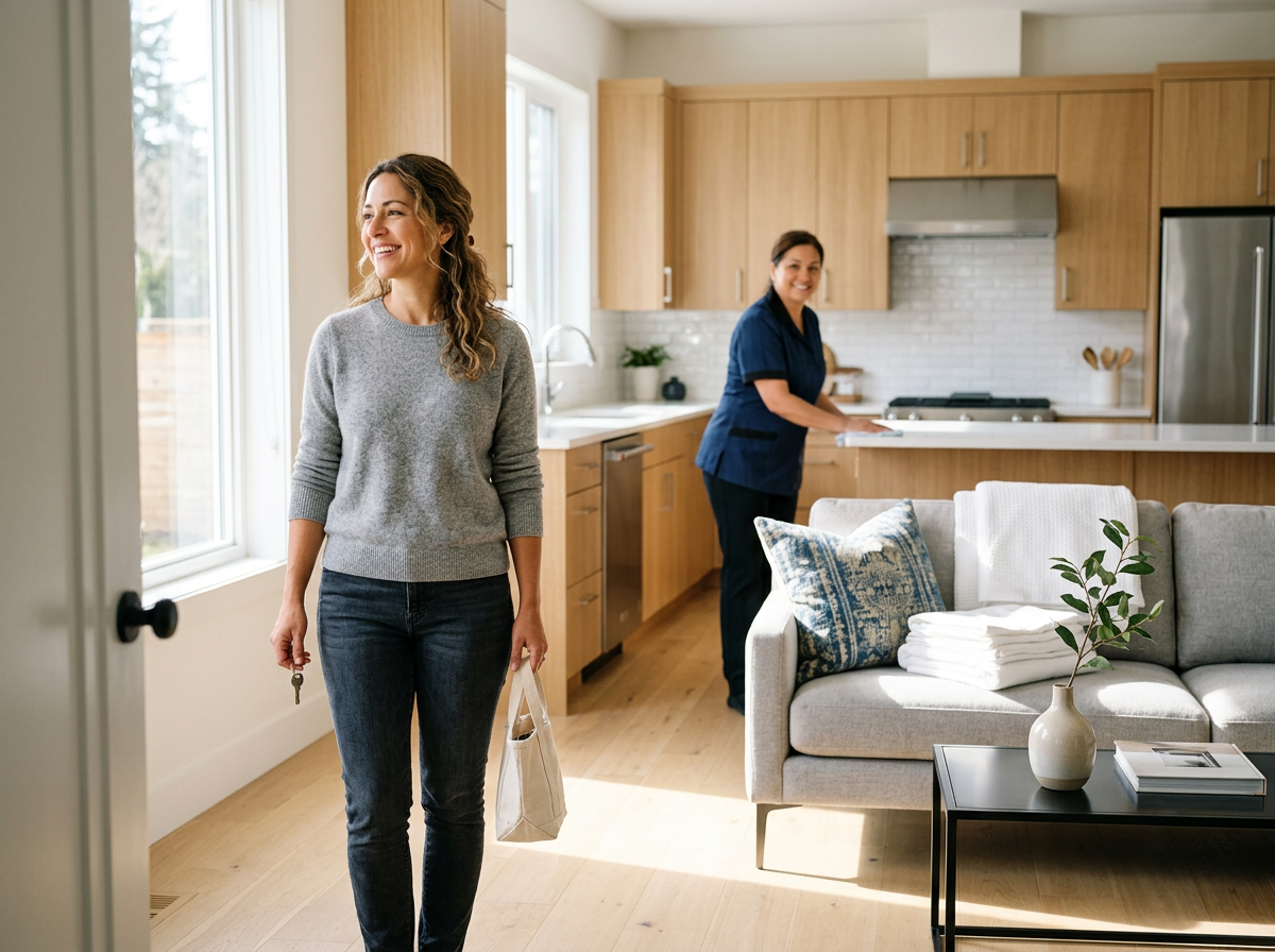 CLEAN-MATIK SERVICES provides professional residential and commercial cleaning in North Chicagoland, including deep cleaning, Airbnb turnovers, move-in and move-out cleaning, office cleaning, and post-party cleanup.