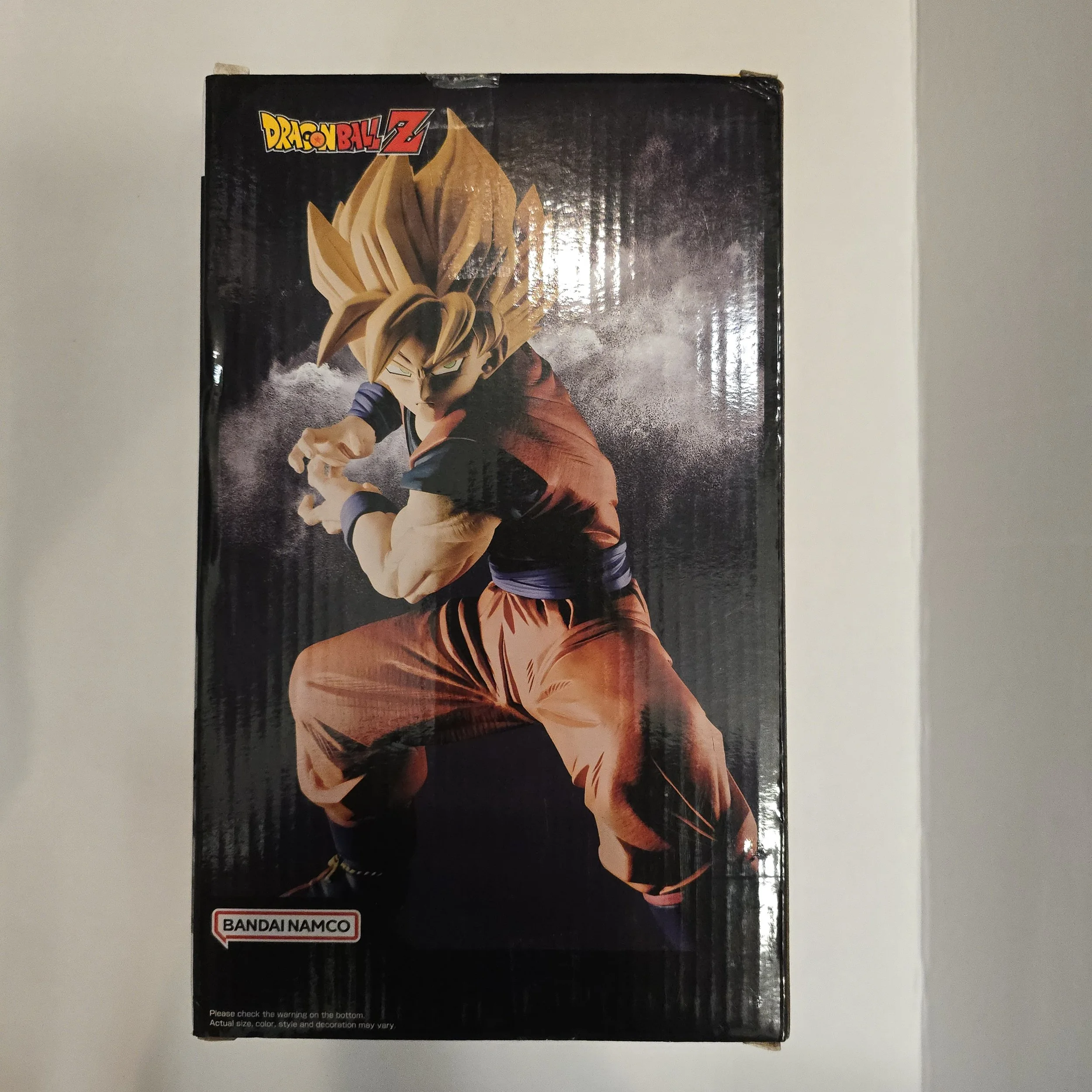 Dragon Ball Z Son Goku Grandista Banpresto figure box back