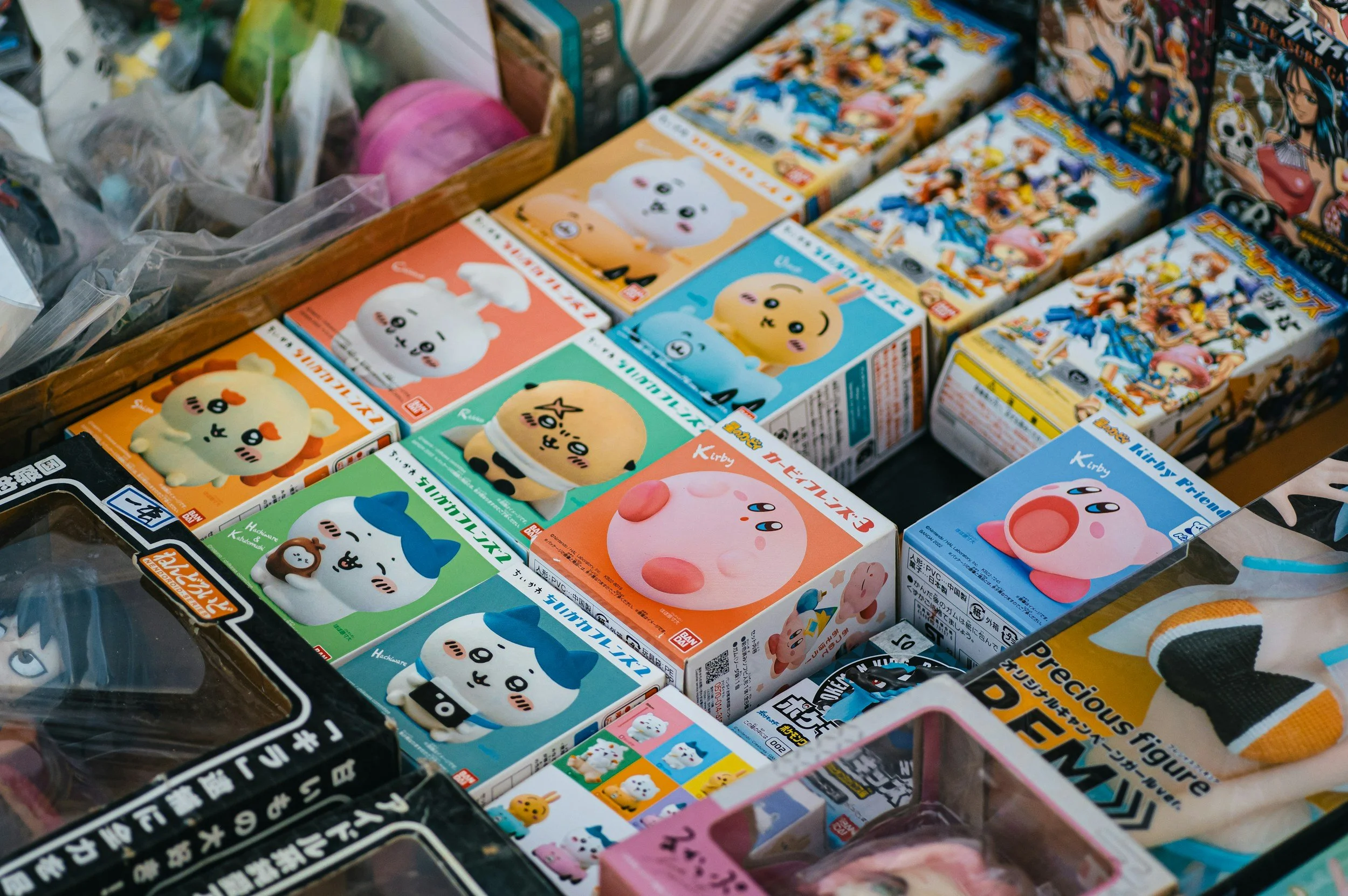 Assorted boxed collectible toys and character merchandise