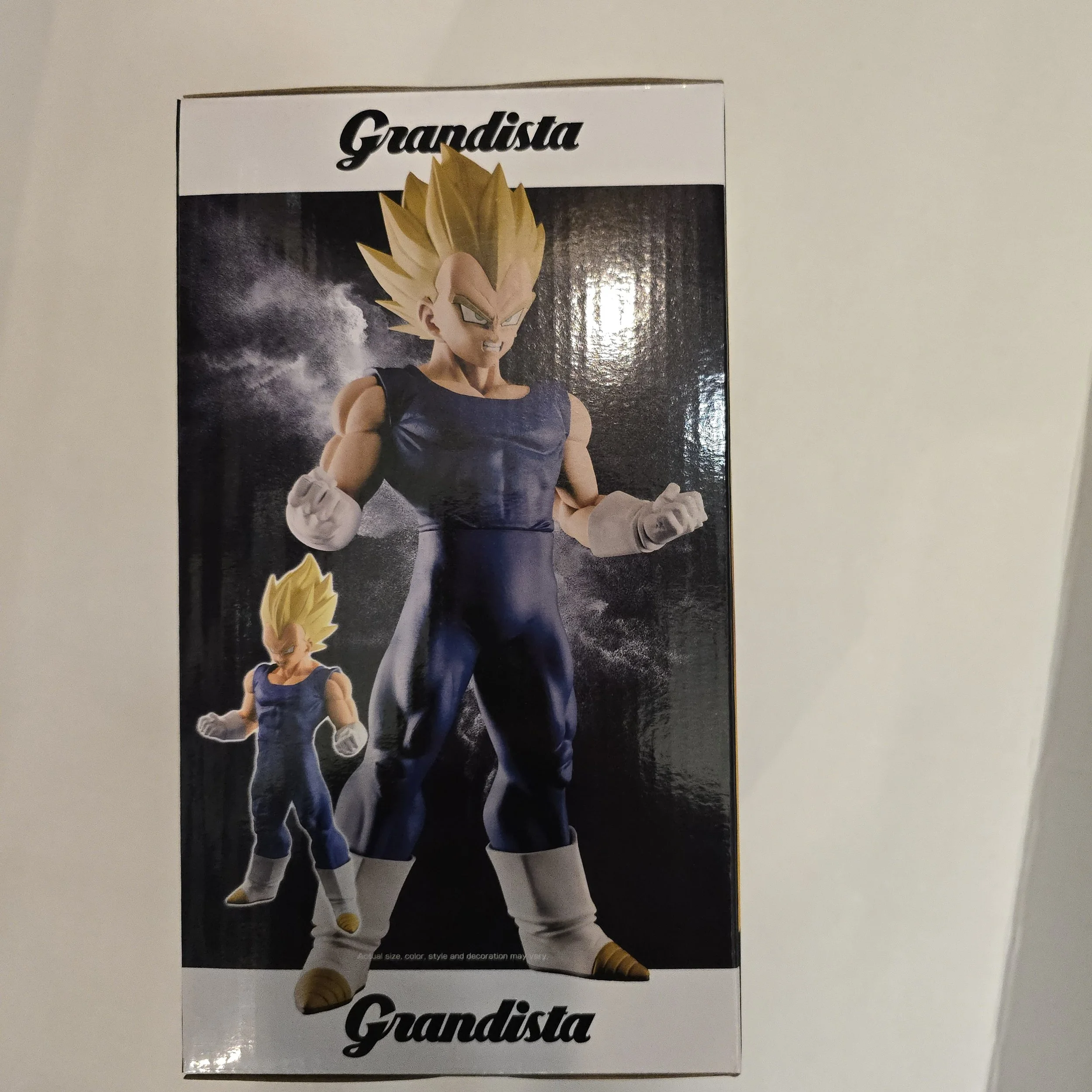 Super Saiyan Vegeta Grandista figure box side artwork