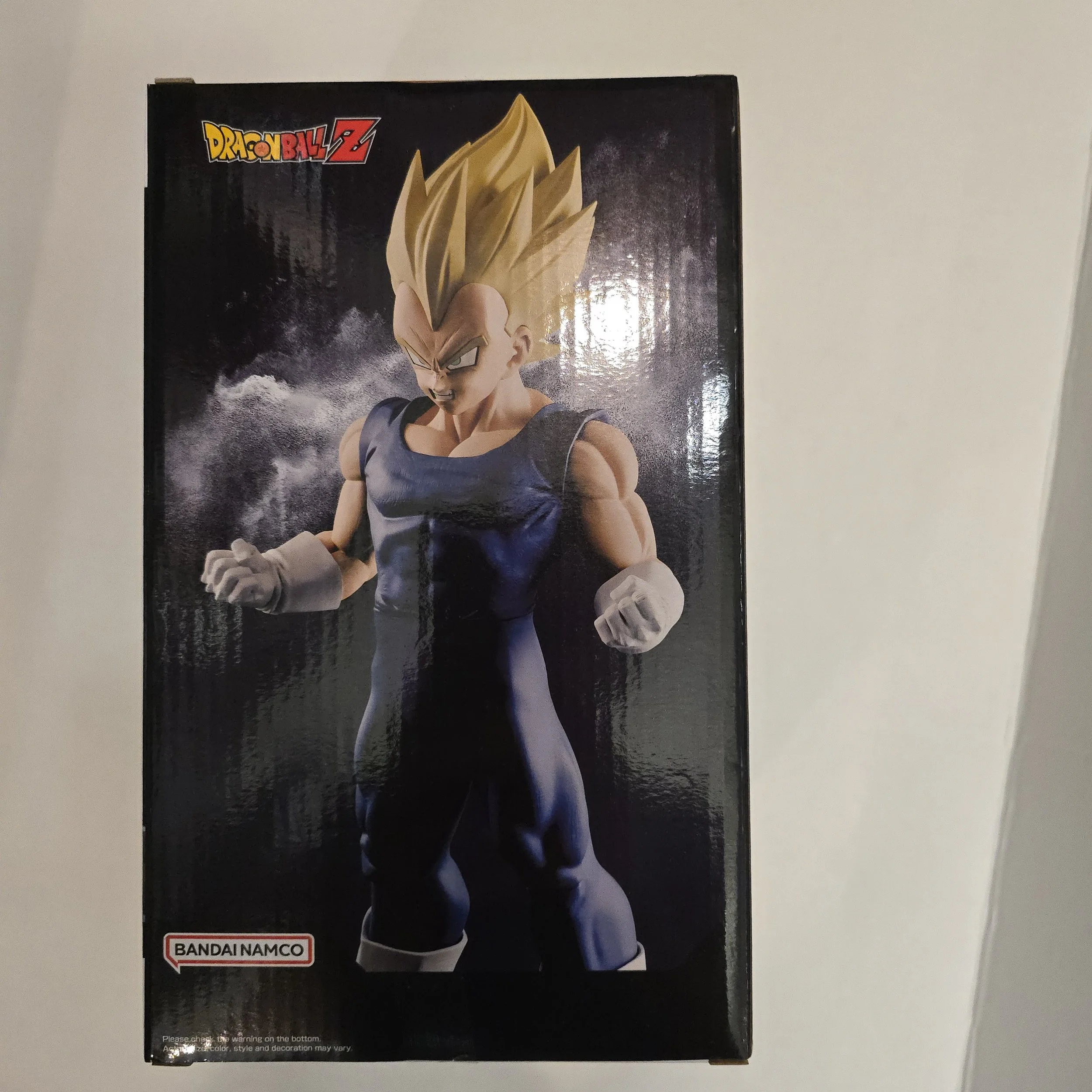 Dragon Ball Z Super Saiyan Vegeta Grandista figure box back