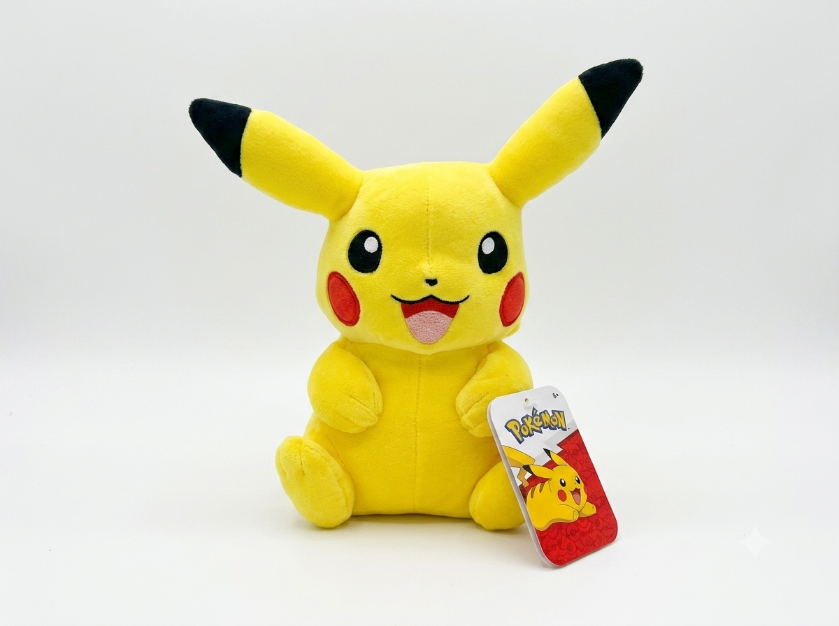 Pokémon Pikachu 8" Plush – Jazwares Official Licensed