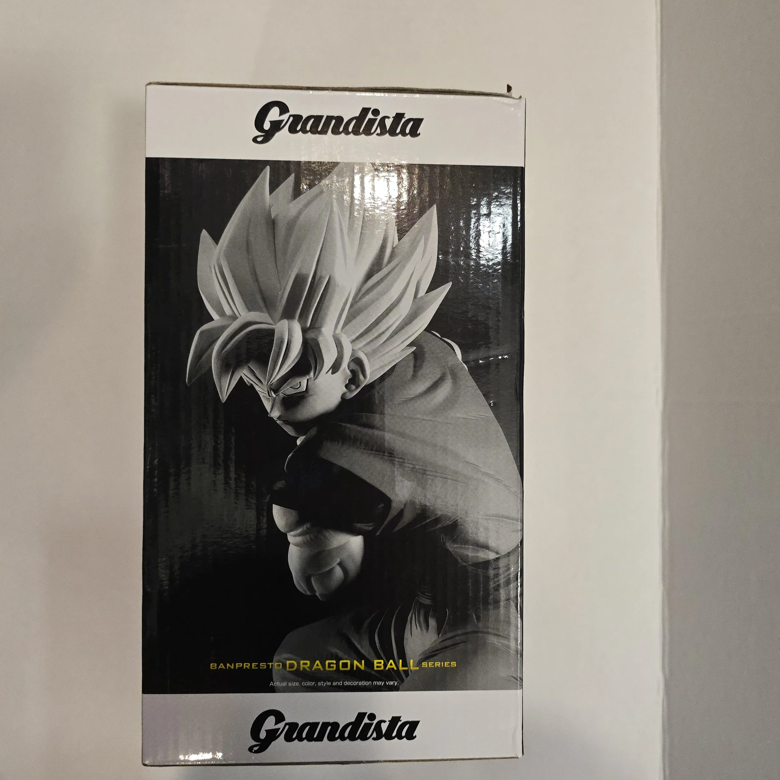 Dragon Ball Z Son Goku Grandista Banpresto box side artwork