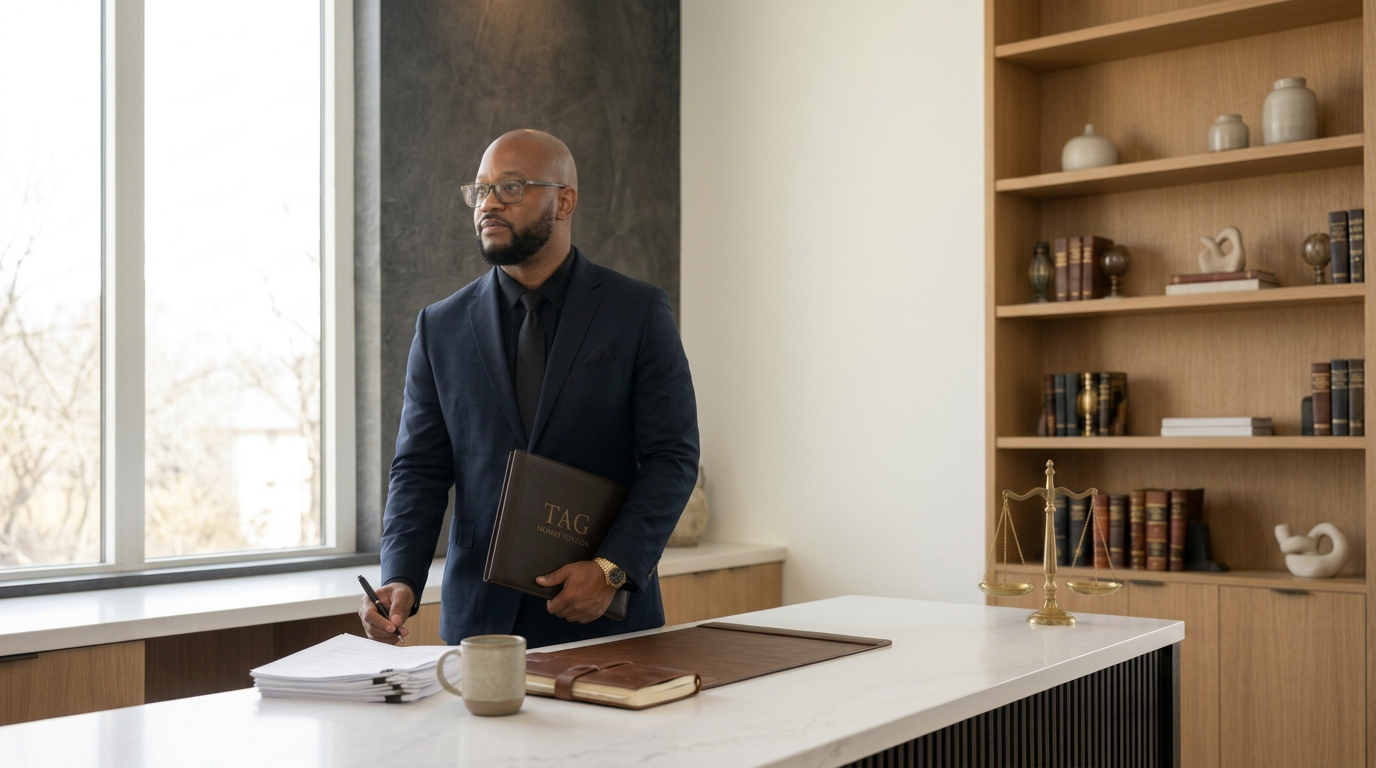 Nathanial Cole, Texas Notary Public and certified loan signing agent, providing professional mobile notary, Remote Online Notary (RON), and document signing services throughout Fort Worth and the Dallas-Fort Worth Metroplex.