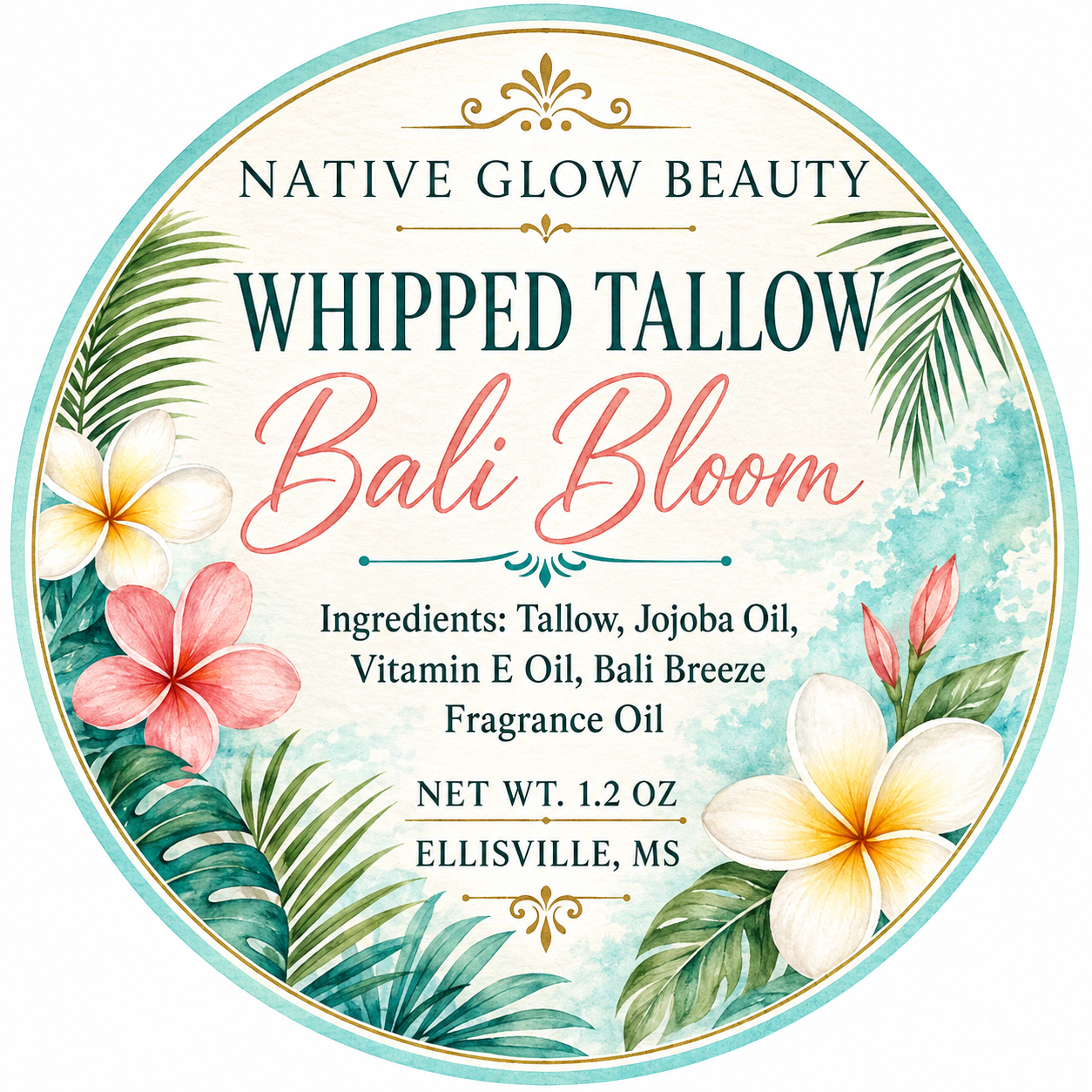 Whipped Tallow Bali Bloom