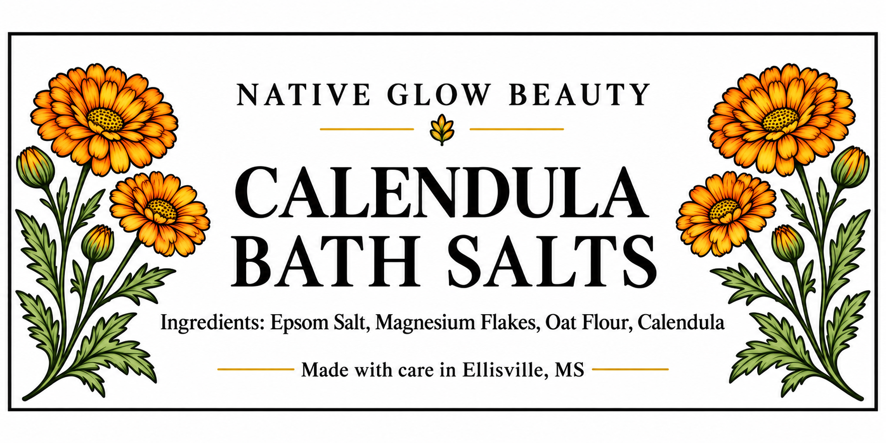 Calendula Bath Salts