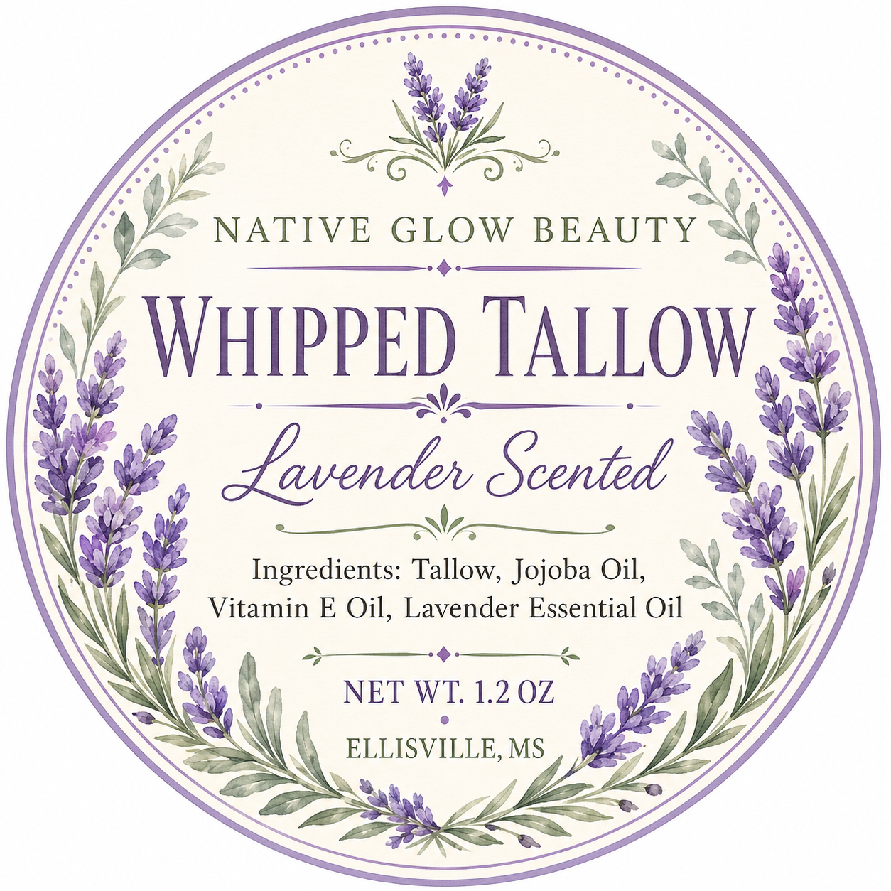 Whipped Tallow Lavender