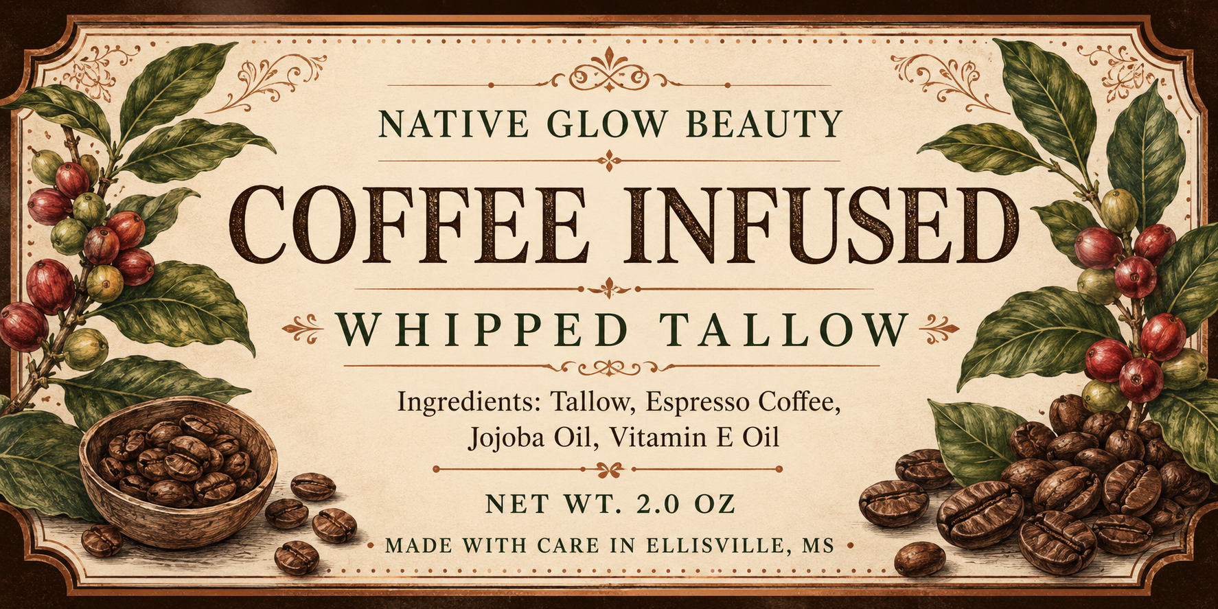 Whipped Tallow Coffee Infused