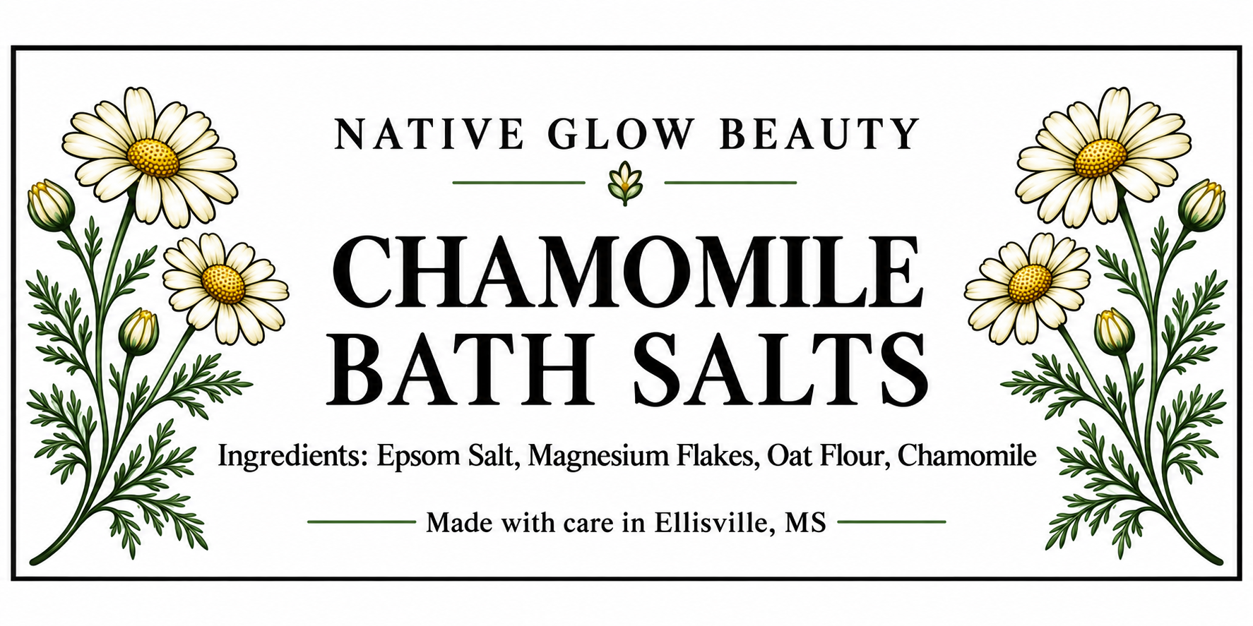 Chamomile Bath Salts