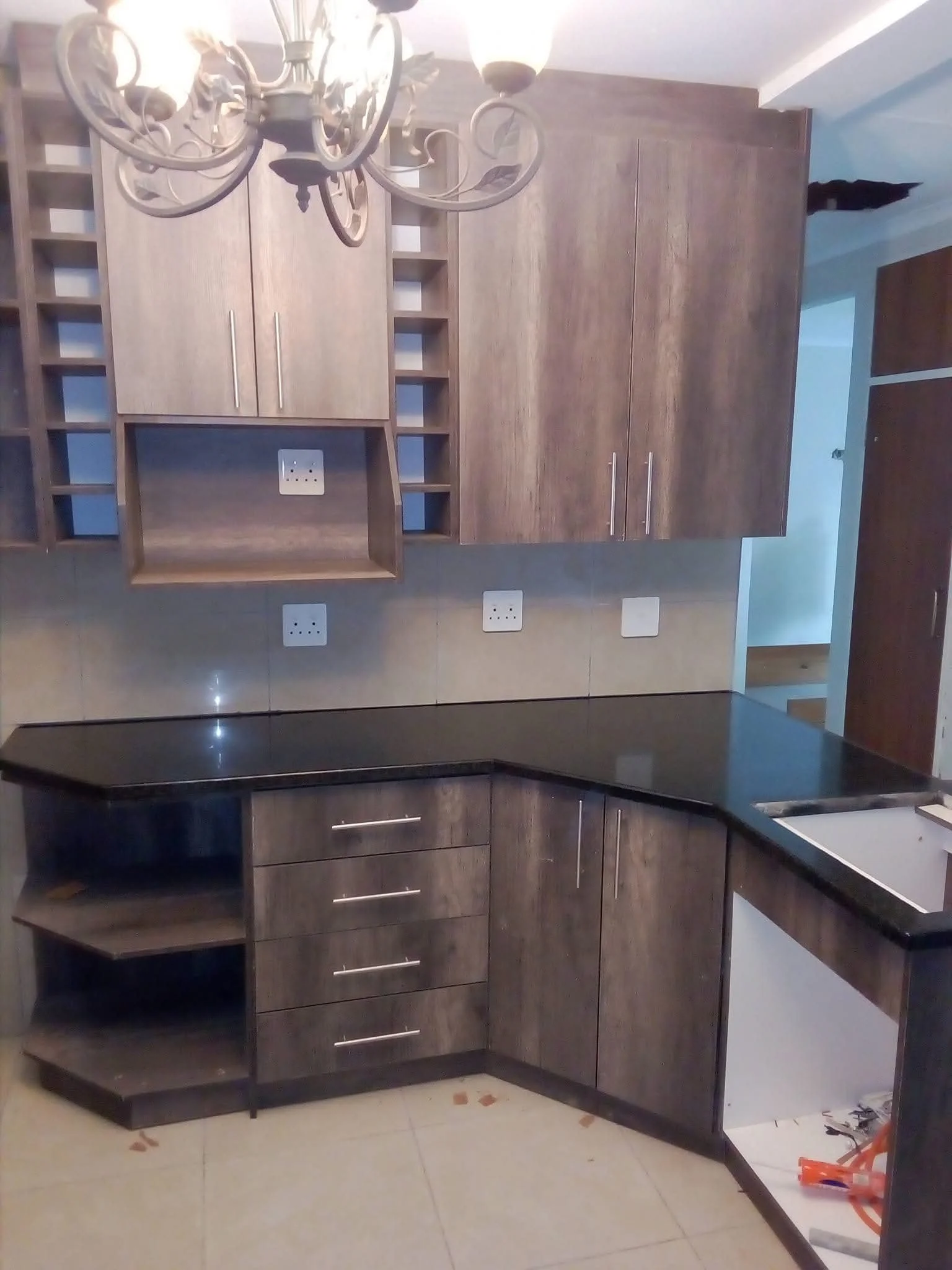 built in kitchen