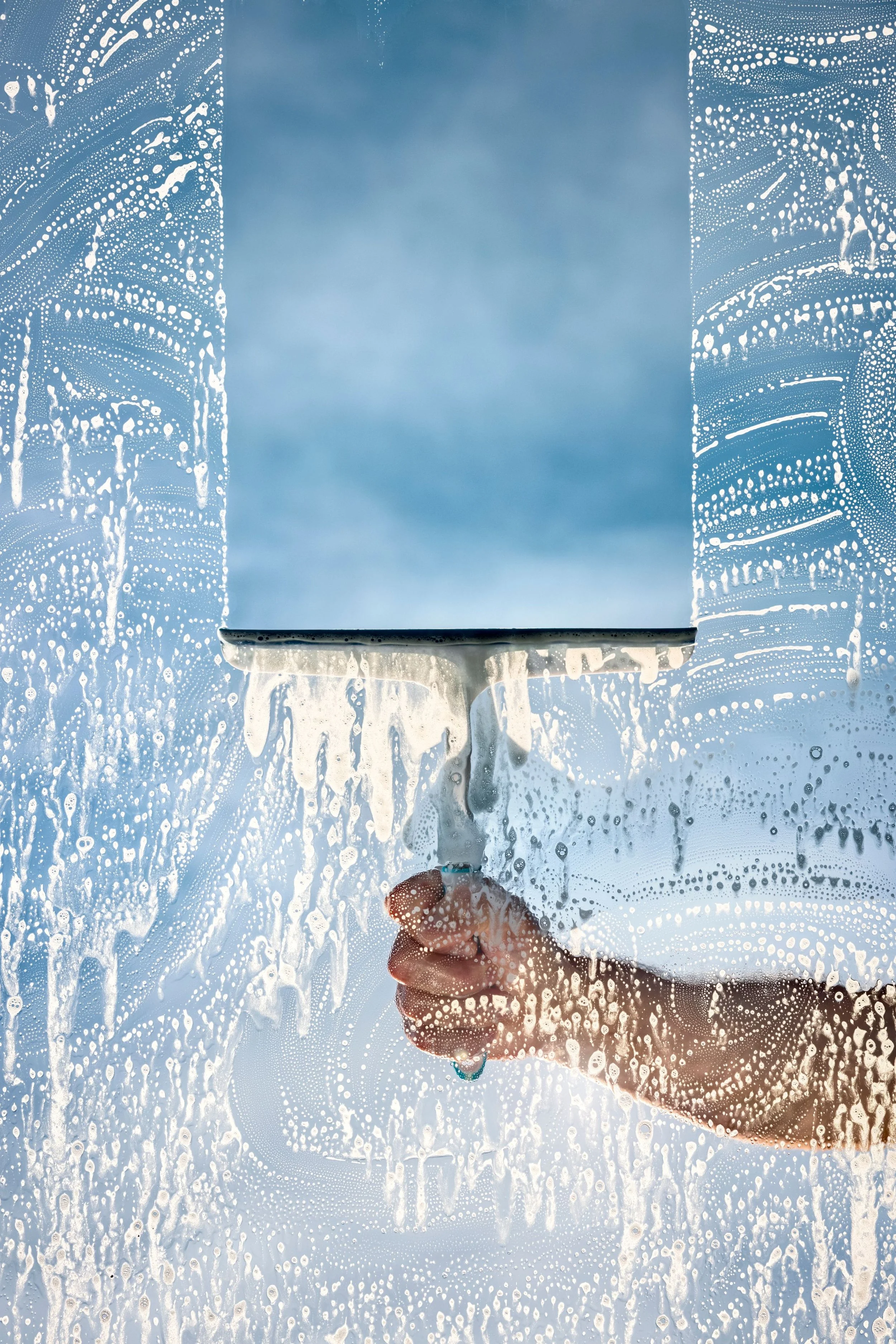 Glas- und Fensterreinigung