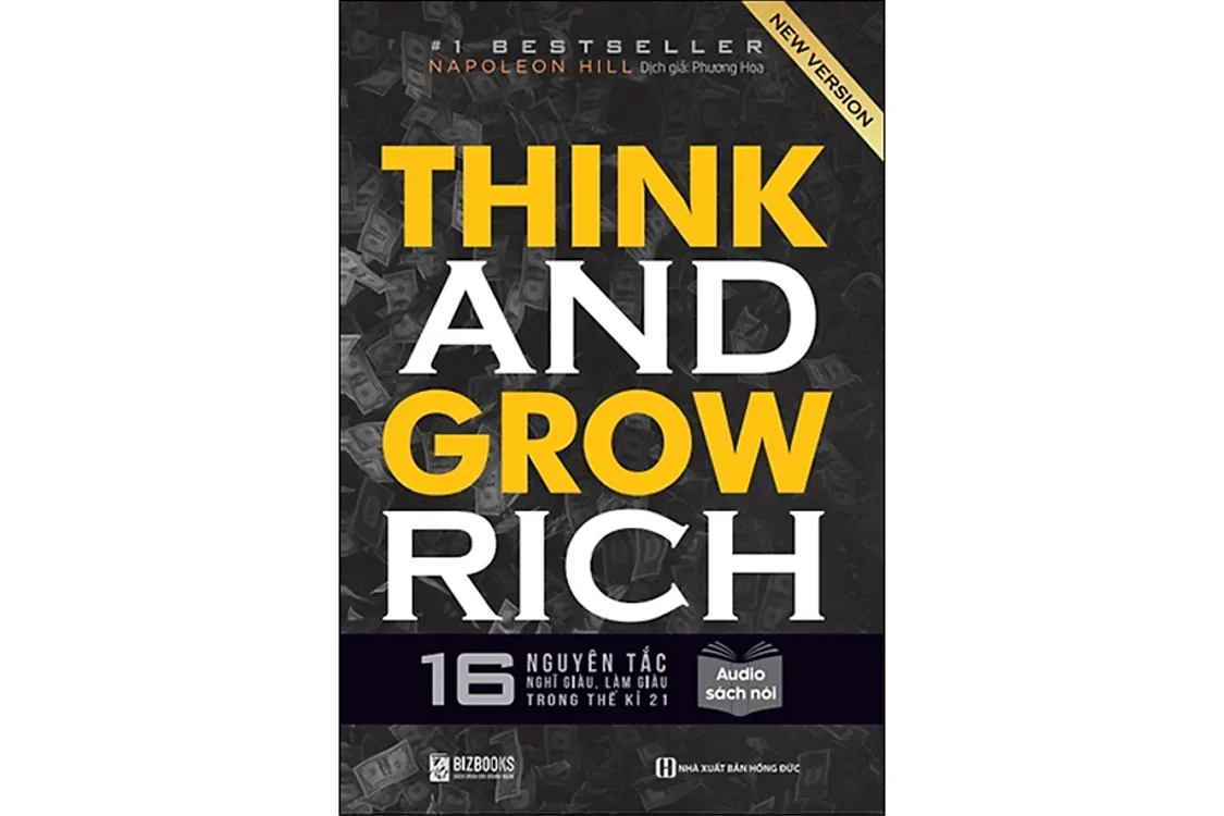 Bìa sách 16 nguyên tắc nghĩ giàu làm giàu trong thế kỷ 21 - Napoleon Hill