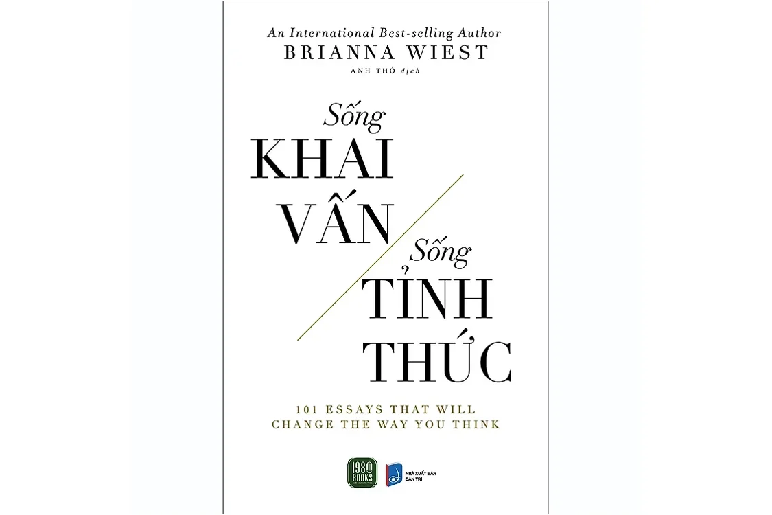Bìa sách Sống khai vấn sống tỉnh thức - Brianna Wiest