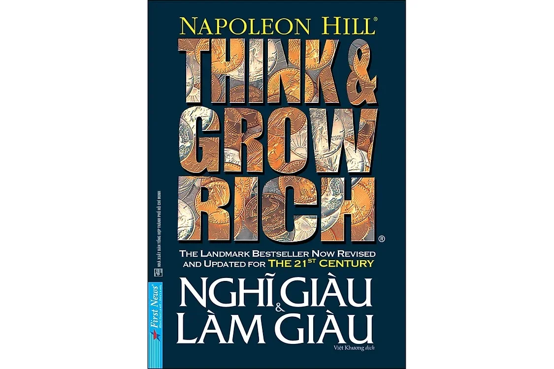 Bìa sách Nghĩ giàu và làm giàu - Napoleon Hill