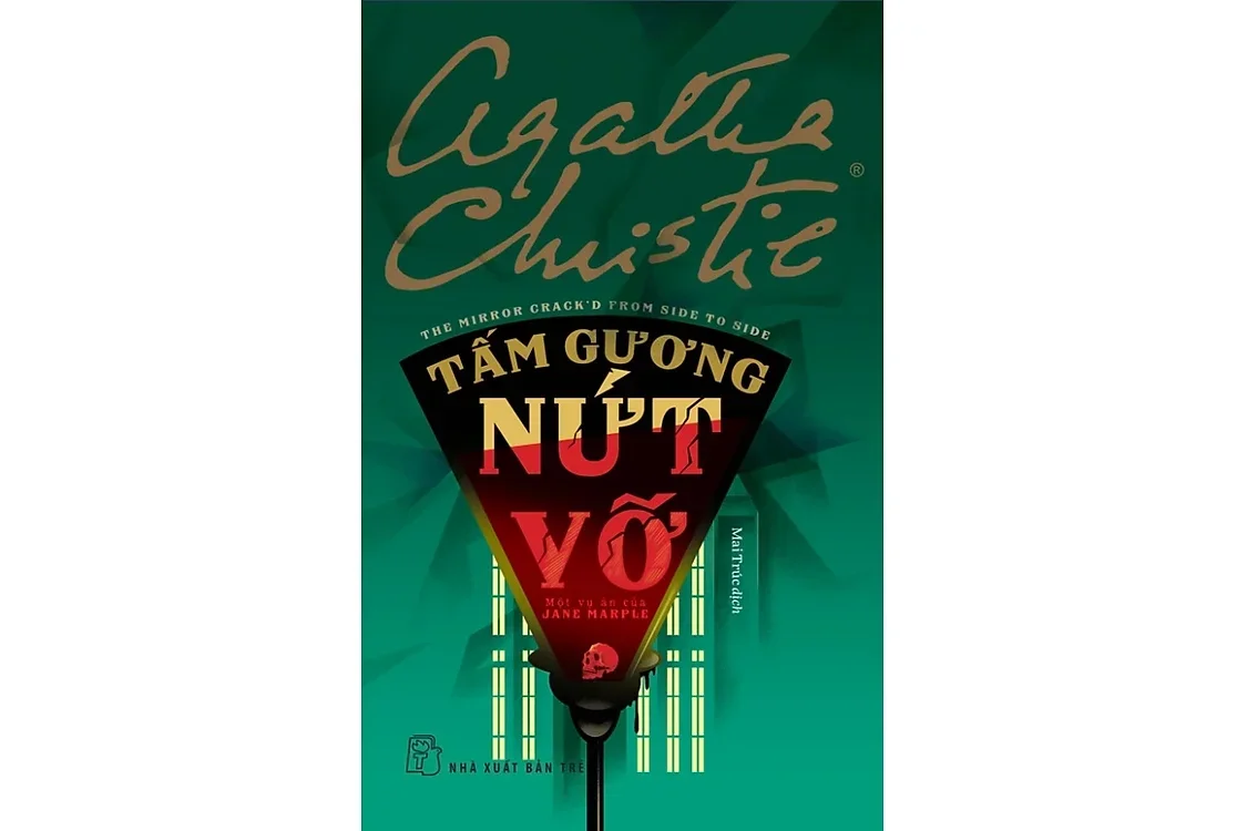 Bìa sách Tấm gương nứt vỡ - Agatha Christie