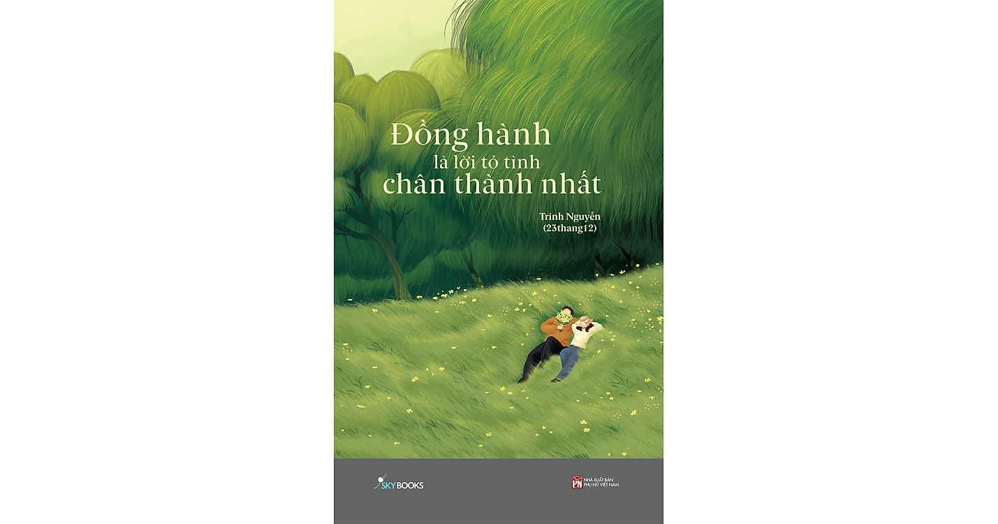 Đồng hành là lời tỏ tình chân thành nhất - Trinh Nguyễn (size nhỏ 11x17cm)