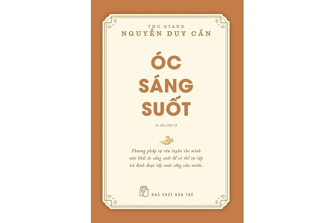 Bìa sách Óc sáng suốt - Thu Giang Nguyễn Duy Cần
