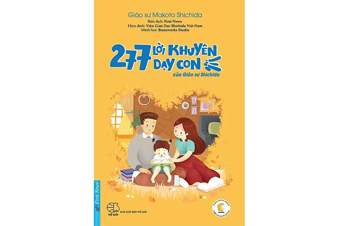 Bìa sách 277 lời khuyên dạy con của Giáo sư Shichida - Makoto Shichida