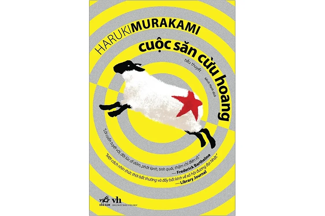 Bìa sách Cuộc săn cừu hoang - Haruki Murakami