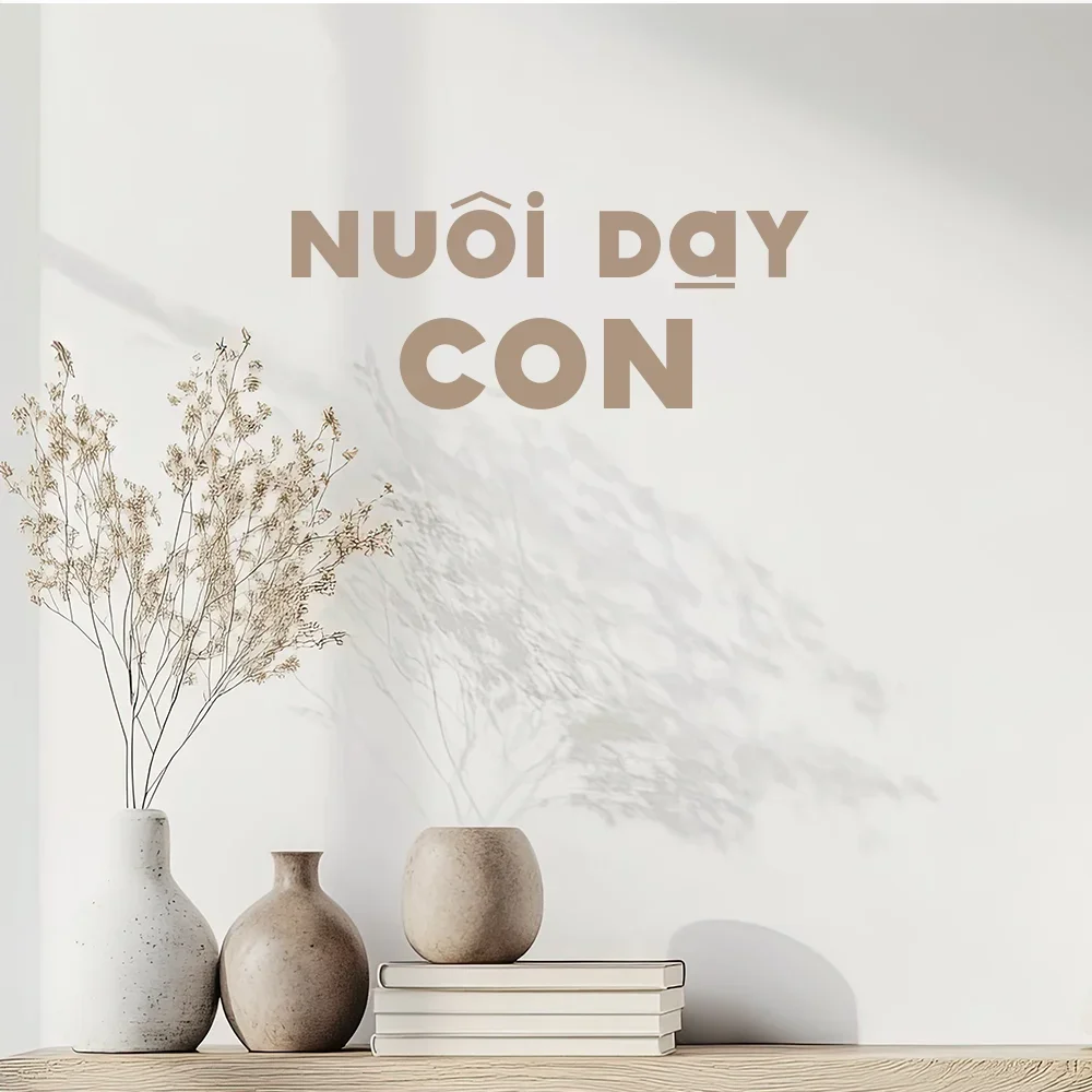 Banner tủ sách nuôi dạy con của tiệm sách Saigon gồm sách dành cho mẹ bầu, sách ăn dặm, sách nuôi dạy con