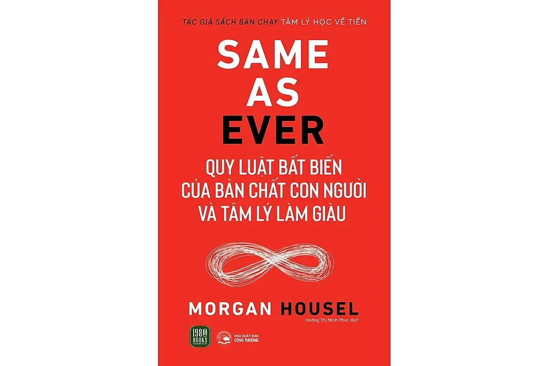 Bìa sách Quy luật bất biến của bản chất con người và tâm lý làm giàu - Morgan Housel