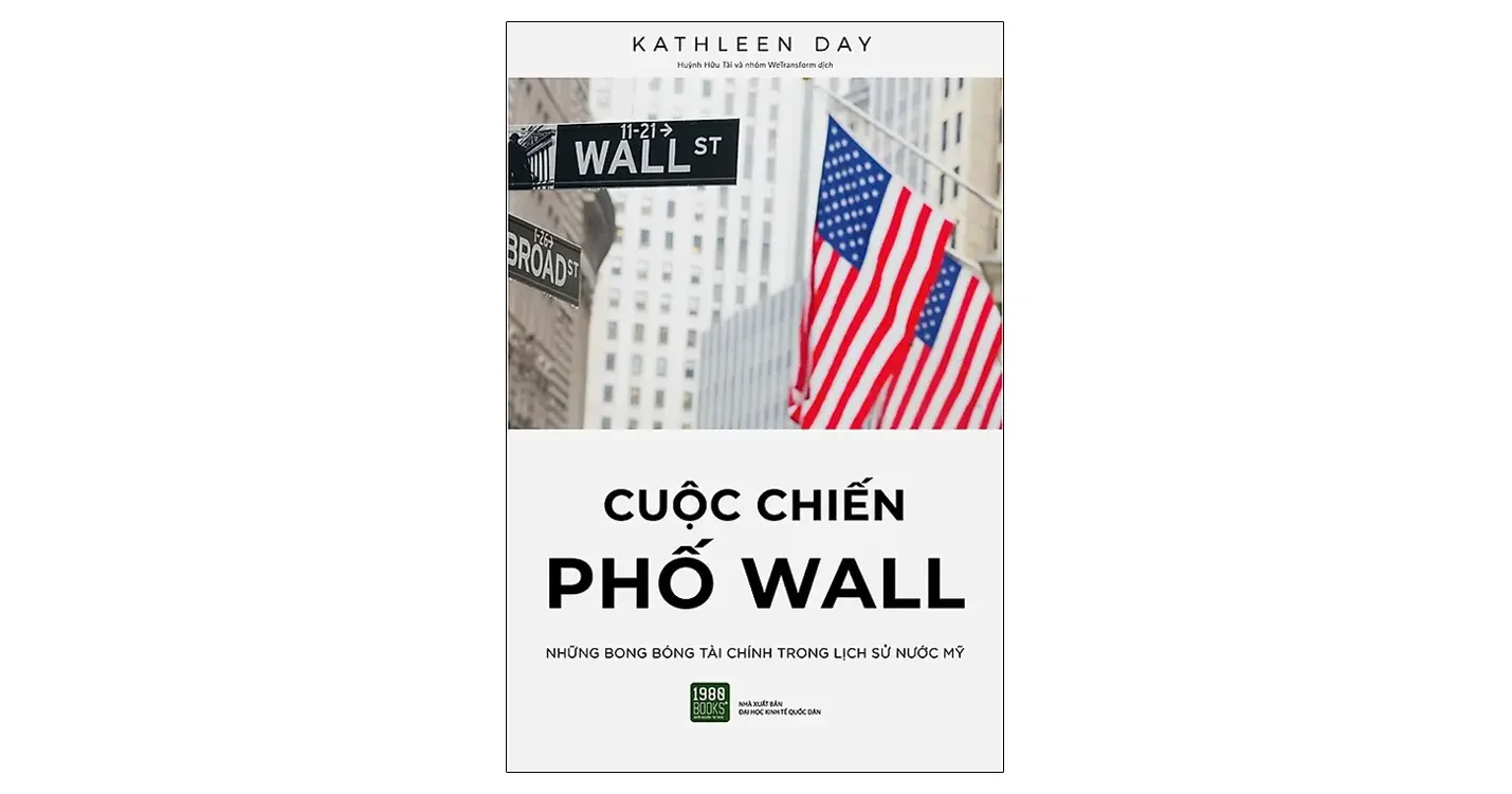 Bìa sách Cuộc chiến phố Wall - Kathleen Day