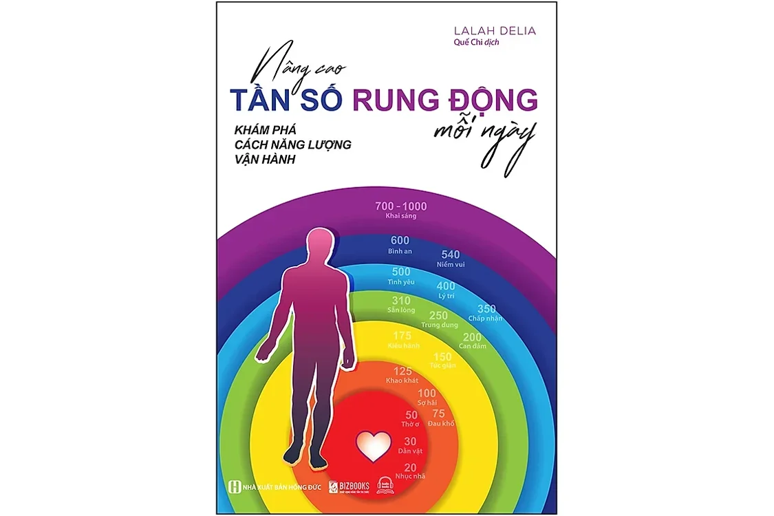 Bìa sách Nâng cao tần số rung động mỗi ngày - Lalah Delia
