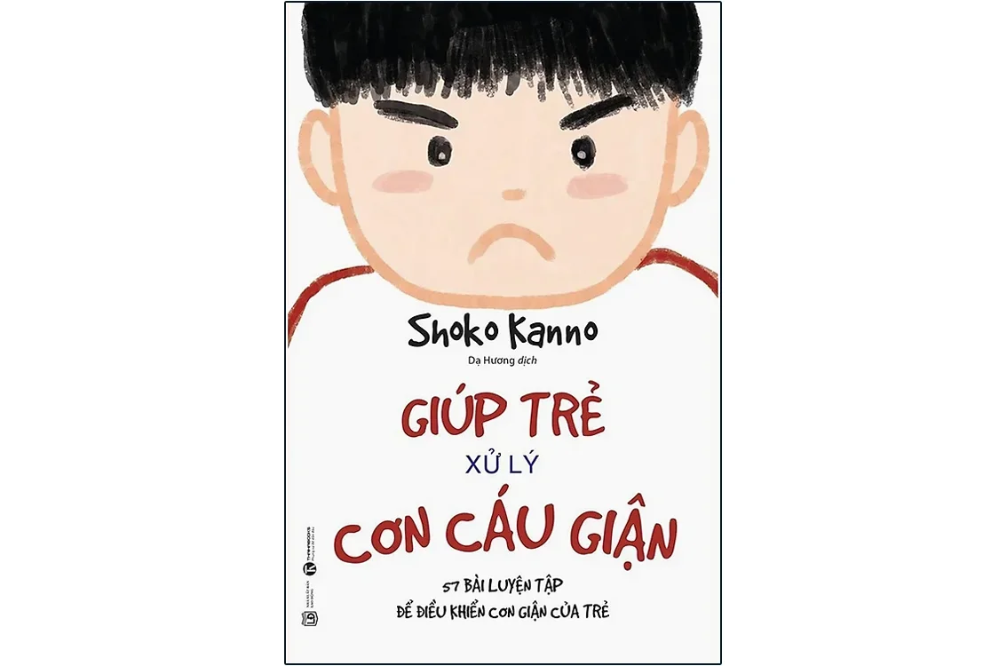 Bìa sách Giúp trẻ xử lý cơn cáu giận - Shoko Kanno