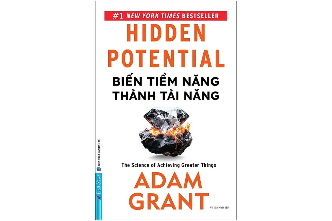 Bìa sách Biến tiềm năng thành tài năng - Adam Grant