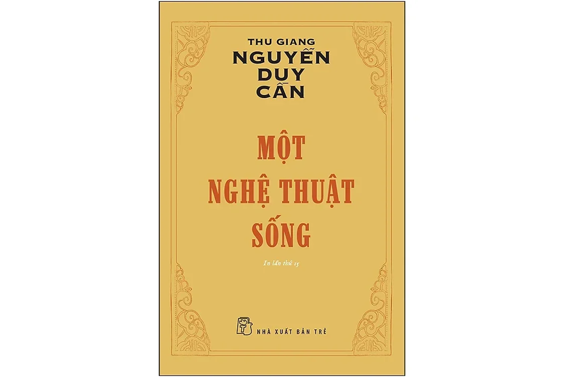 Bìa sách Một nghệ thuật sống - Thu Giang Nguyễn Duy Cần