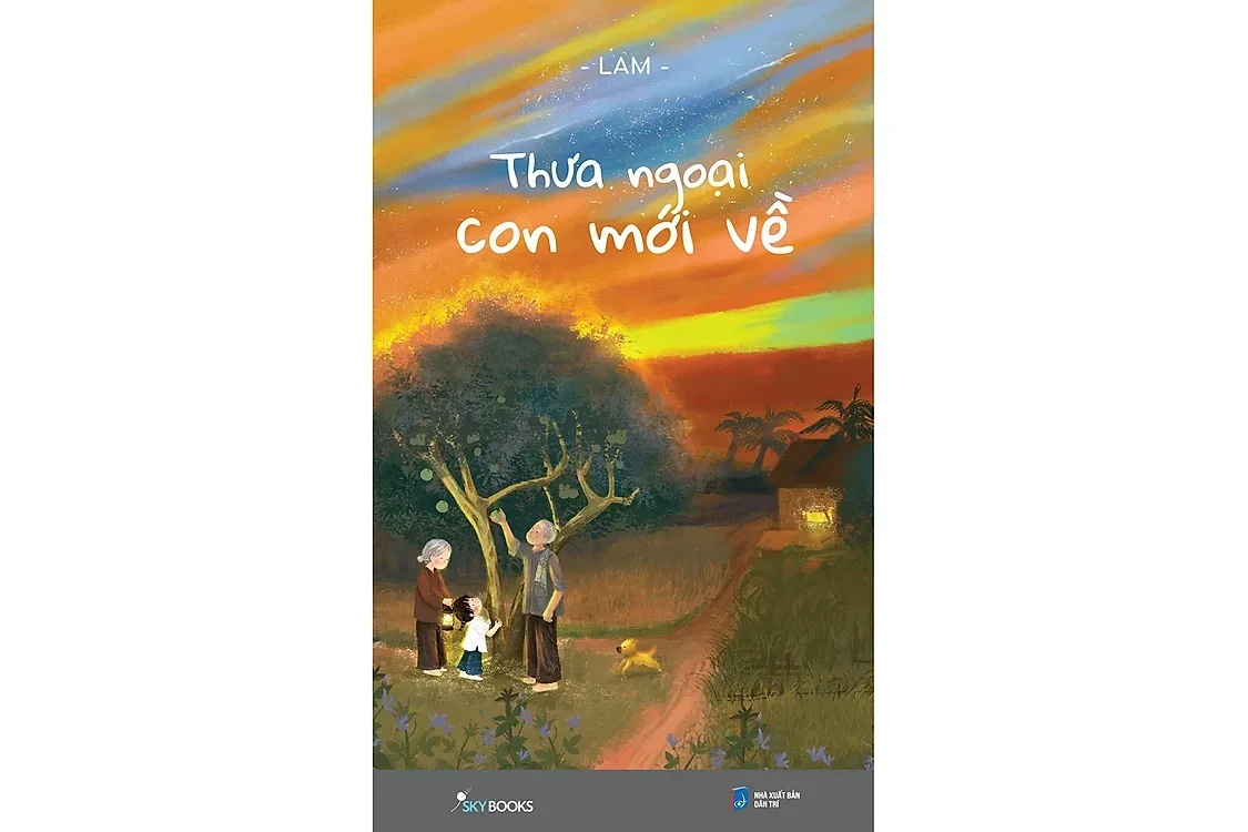Bìa sách Thưa ngoại con mới về - Lam