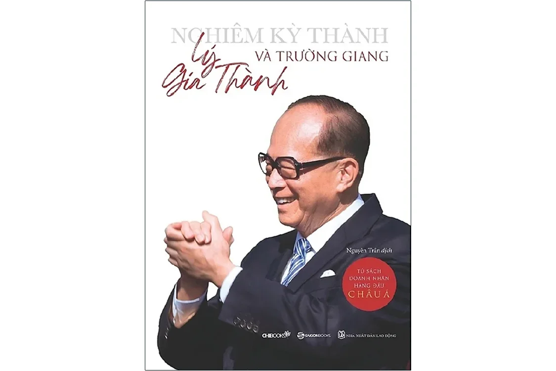 Bìa sách Lý Gia Thành và Trường Giang - Nghiêm Kỳ Thành