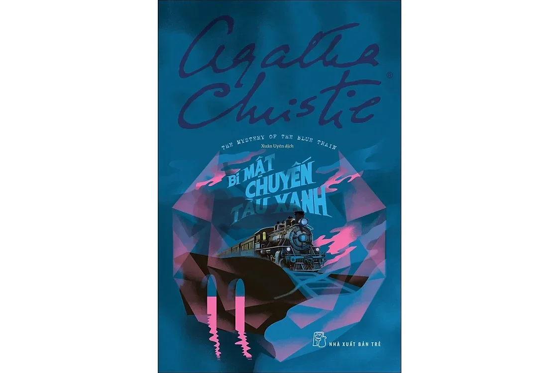 Bìa sách Bí mật chuyến tàu xanh - Agatha Christie