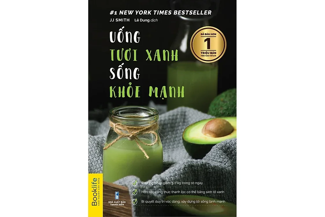 Bìa sách Uống tươi xanh sống khỏe mạnh - JJ Smith