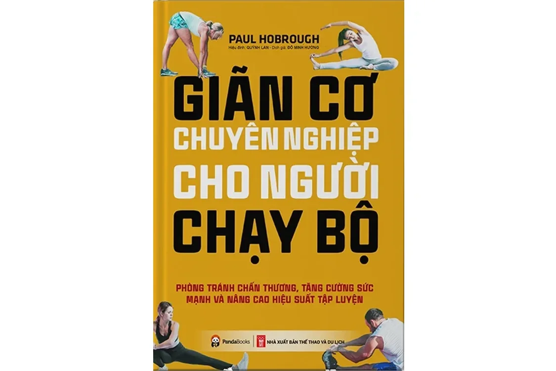 Bìa lớn Giãn cơ chuyên nghiệp cho người chạy bộ - Paul Hobrough