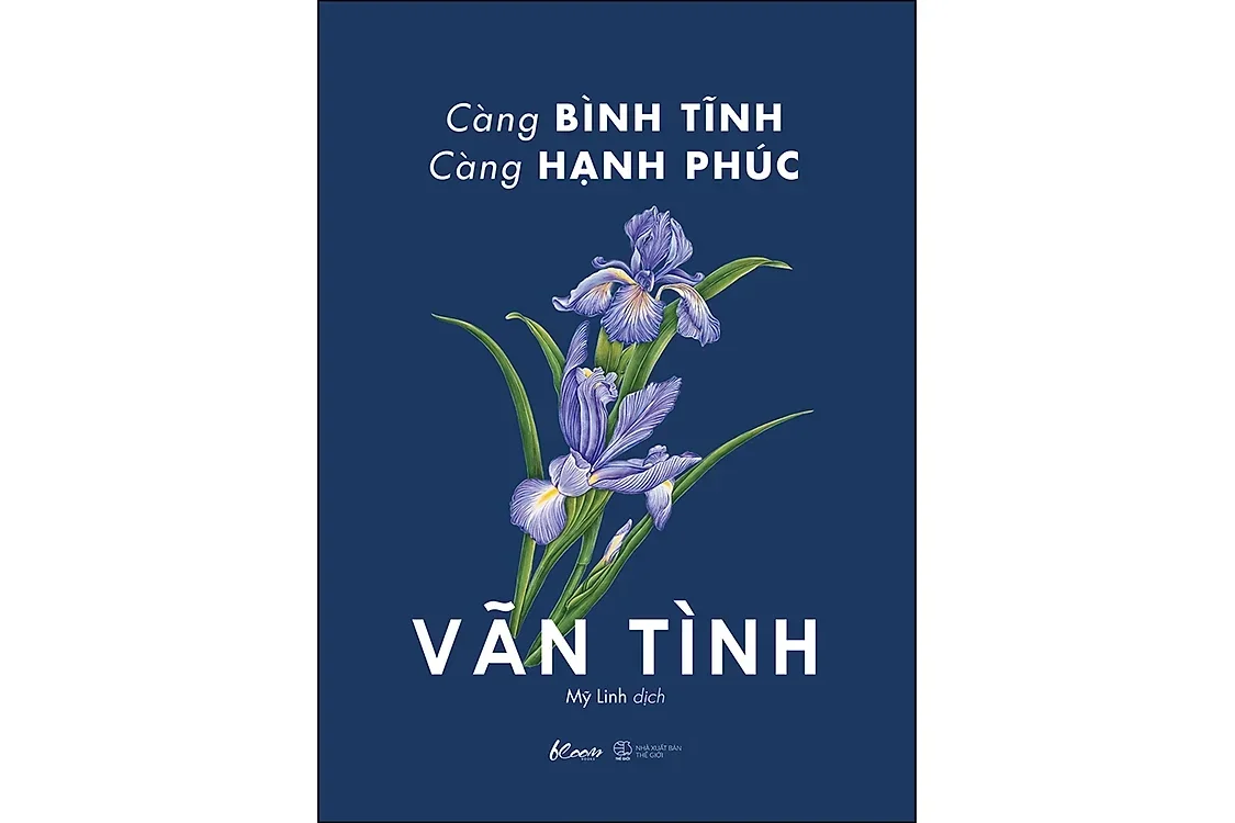 Bìa sách Càng bình tĩnh càng hạnh phúc - Vãn Tình