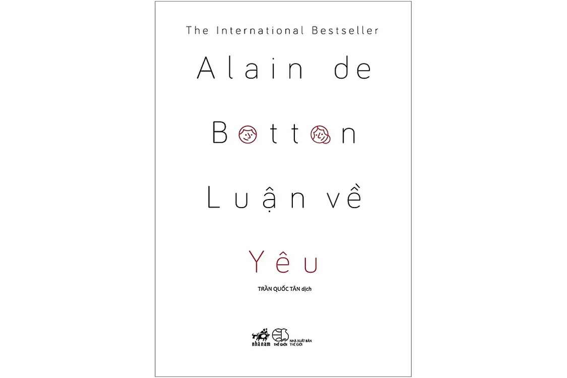 Bìa sách Luận về yêu - Alain de Botton