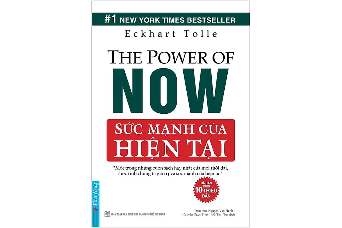 Bìa sách Sức mạnh của hiện tại - Eckhart Tolle