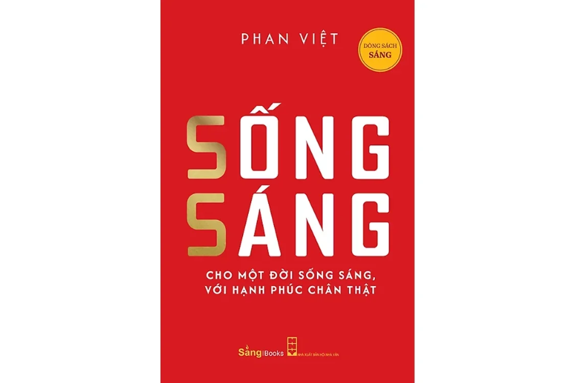 Bìa sách Sống sáng - Phan Việt