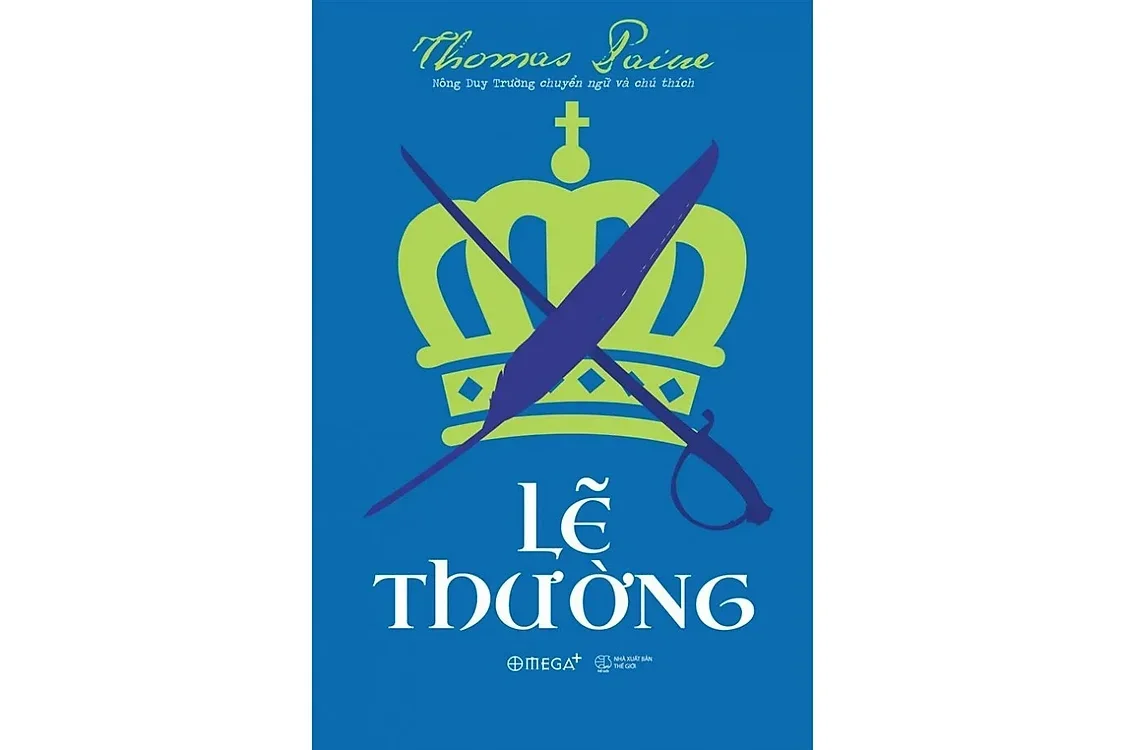 Bìa sách Lẽ thường - Thomas Paine