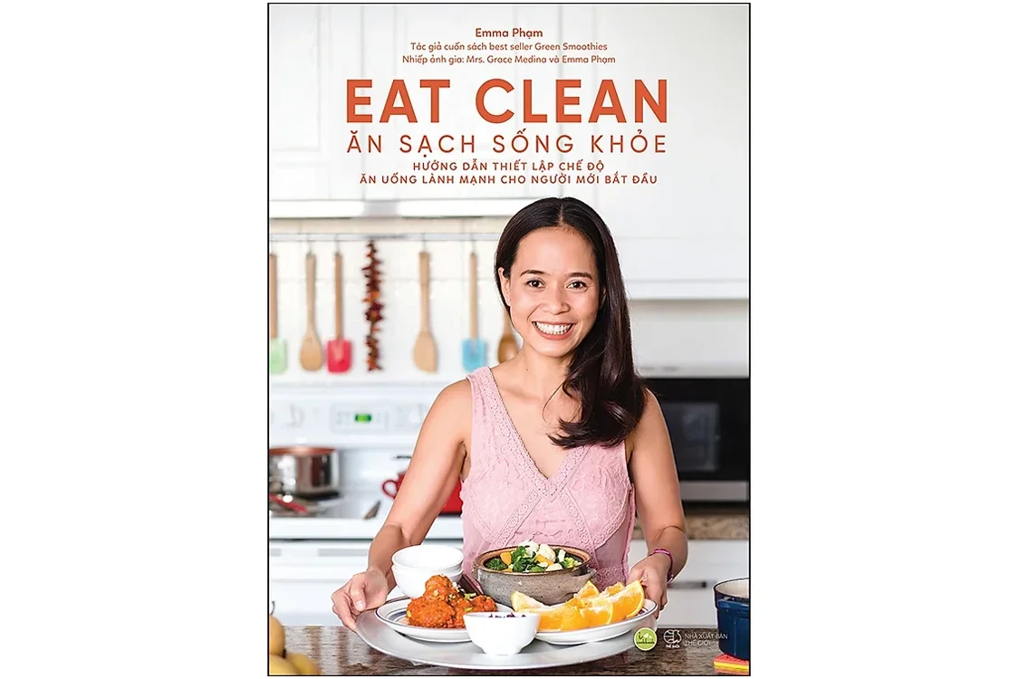 Bìa sách Eat Clean - Ăn sạch sống khỏe - Emma Phạm