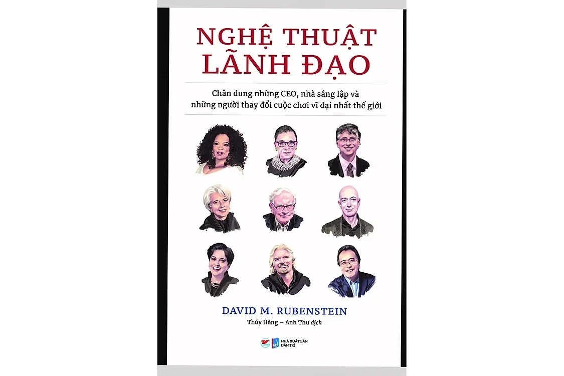 Bìa sách Nghệ thuật lãnh đạo - David M. Rubenstein