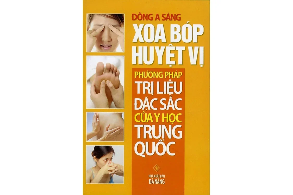 Bìa sách Xoa bóp huyệt vị - Đông A Sáng